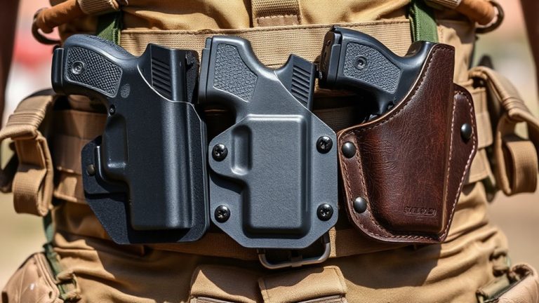 best airsoft sidearm holsters