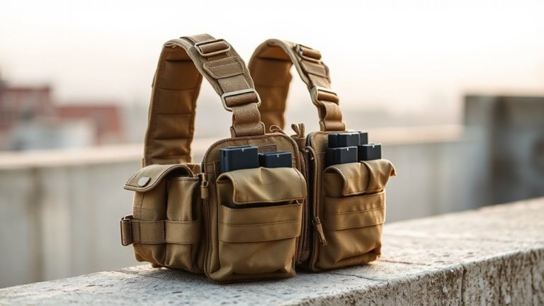 gear packed mobile airsoft chest rigs