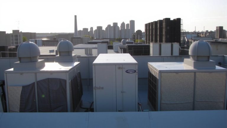 hvac units with dual cover