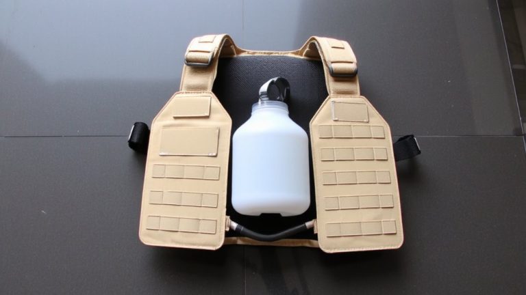 hydration in compact armor