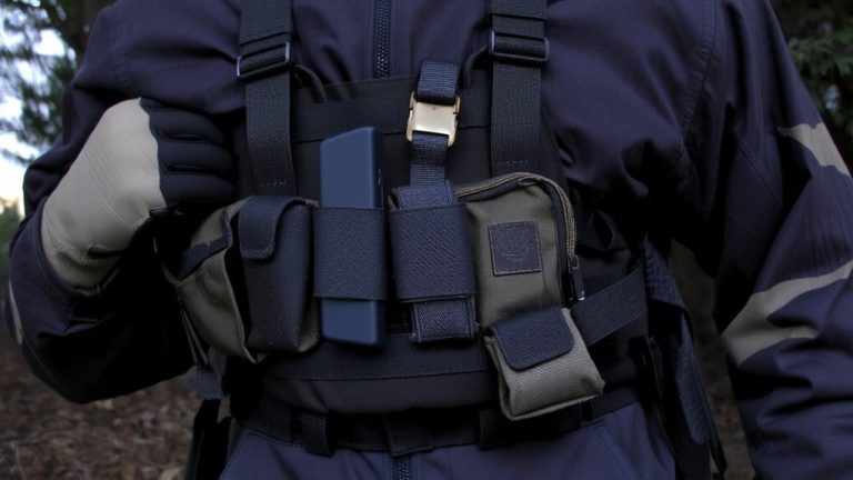 low visibility chest rig setup