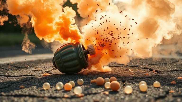 realistic tactical airsoft grenades