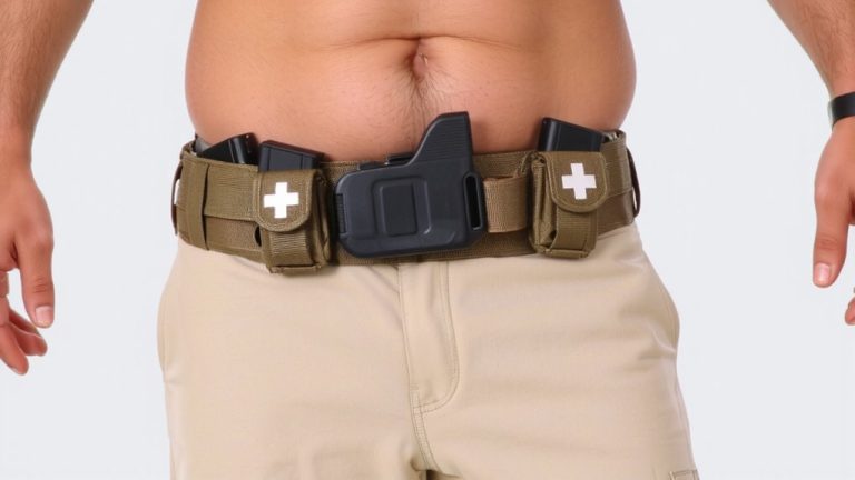 secure battle belt design