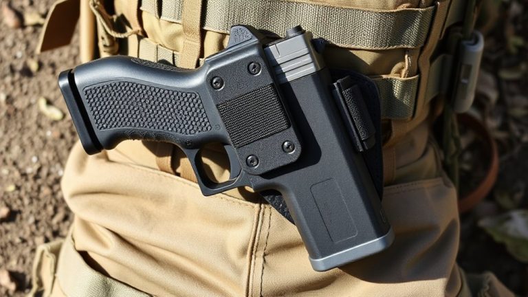 secure holsters for heavy airsoft pistols