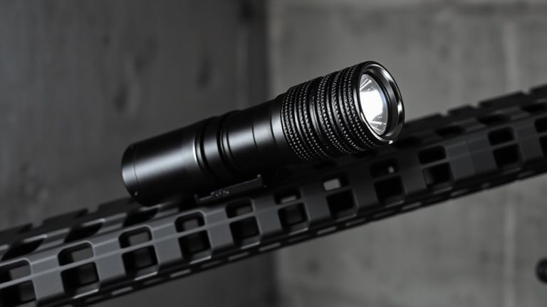 tactical picatinny flashlights precision